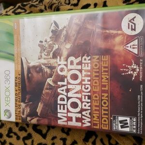 Xbox 360 medal of honor warfighter 2 disc set